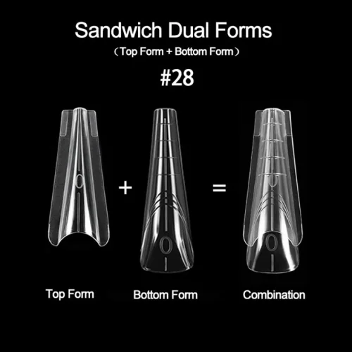 Sandwich Dual Forms Stiletto 280τμχ Νο#28