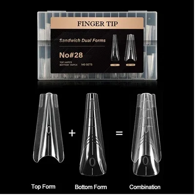 Sandwich Dual Forms Stiletto 280τμχ Νο#28