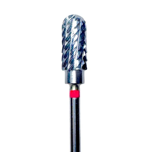 Φρέζα Καρβιδίου Βαρελάκι κόκκινη F 3/32'' Smooth Top ST