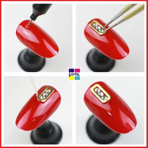 Κόλλα Διακοσμητικών και Στρας Νυχιών UV/LED Glue Gel  