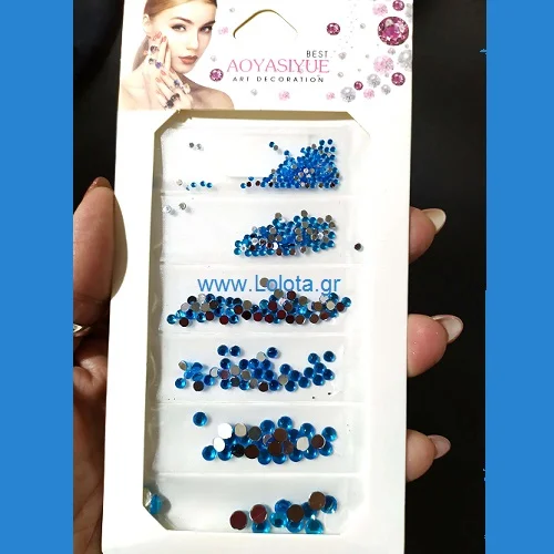 STRASS Νυχιών σε διάφορα μεγέθη Best Aoyasiyue Art Decoration