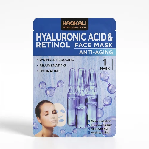 Μάσκα Προσώπου Hyaluronic Acid & Retinol Face Mask 30ml