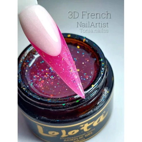 AcrylicGel Glitter Pixel Lolota 30ml NoG16