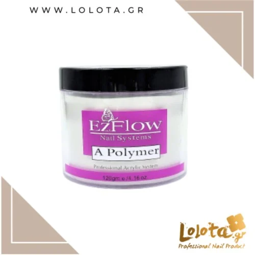 Σετ 2 Ακρυλικές Πούδρες EzFlow A Polymer Acrylic System 120gr & Υγρό Q Monomer 120ml