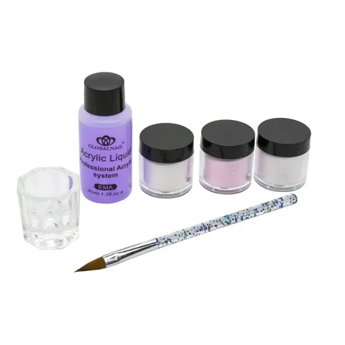 Acrylic Nail System Σετ Ακρυλικού για Νύχια Global Nail 