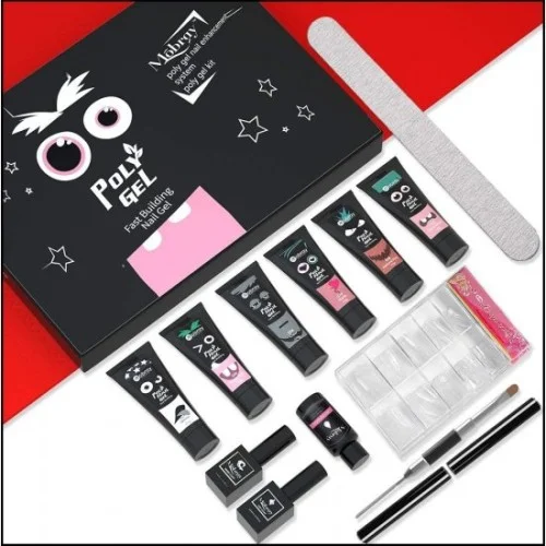 PolyGel Mobray Set Fast Building Nail Gel Kit