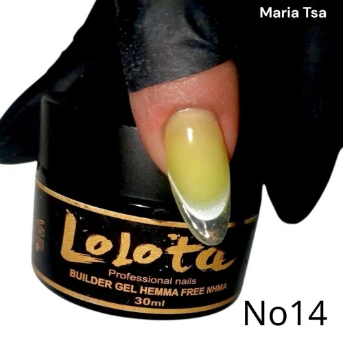SALE 2 Builder Gel Νήμα Lolota 50ml ΔΩΡΟ BASE & TOP LOLOTA 15ml