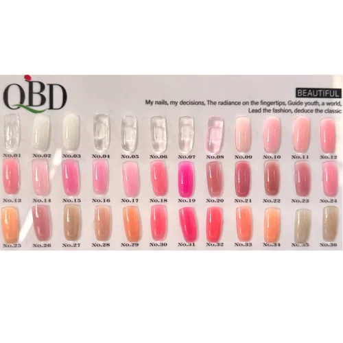 OFFERS Gel Νυχιών 3 in 1 QBD Led Uv 15 gr SET 10 ΤΕΜ