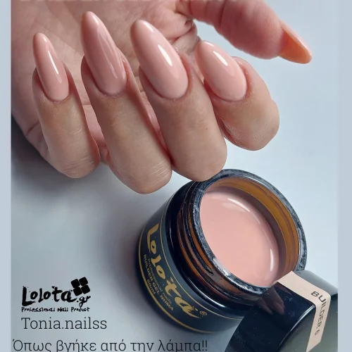 SALE 2 Builder Gel Νήμα Lolota 50ml ΔΩΡΟ BASE & TOP LOLOTA 15ml