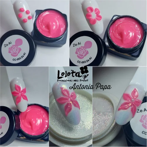 Plasteline gel Σετ 12 χρώματα