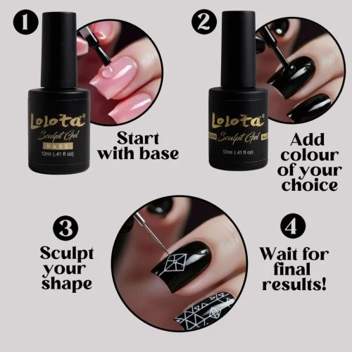SCULPT GEL SET LOLOTA SET 3τμχ
