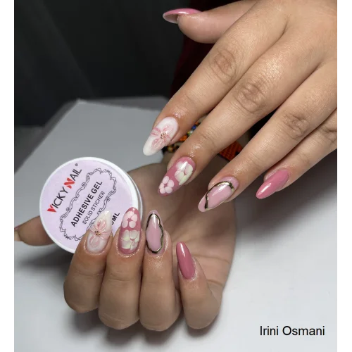 Plasteline Stick Solid Nail Patch Gel Gummy Adhesive Vicky Nail 15ml