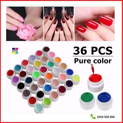 Vicky Painting Color Gel 8ml Σετ 36τεμ. ΔΩΡΟ Δαχτυλιδι