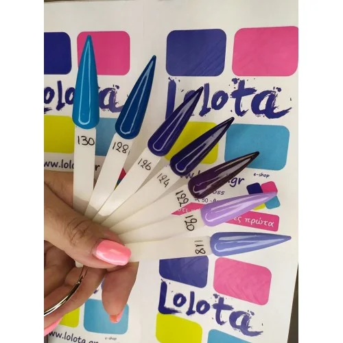 Ημιμόνιμο Επαγγελματικό Βερνίκι Lolota 15ml No128