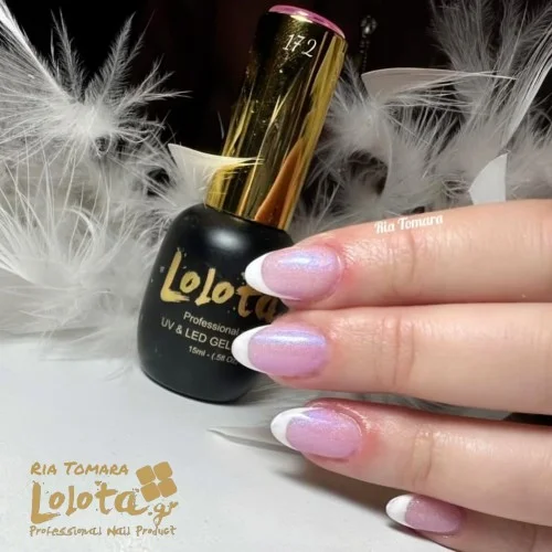 Ημιμόνιμο Βερνίκι Perla Pink Lolota 15ml No172
