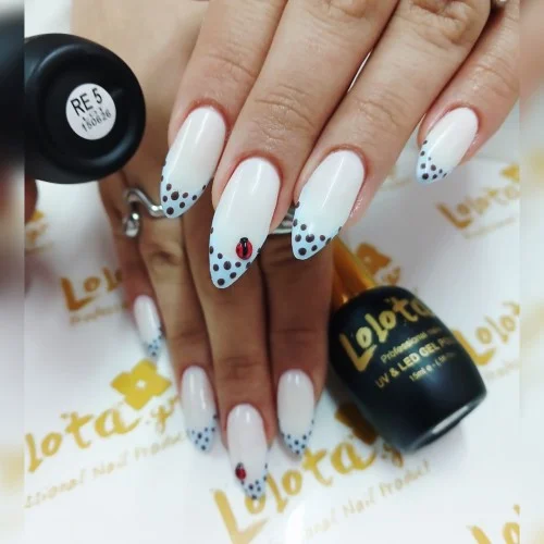 Rubber Base color milky 15ml Lolota