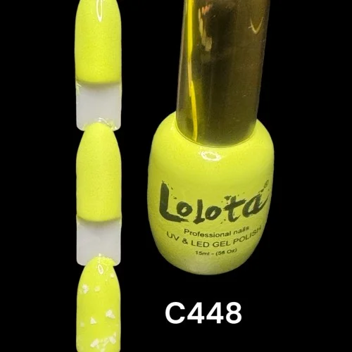 Candy Ημιμόνιμo Βερνίκι Lolota Κίτρινο 15ml No448