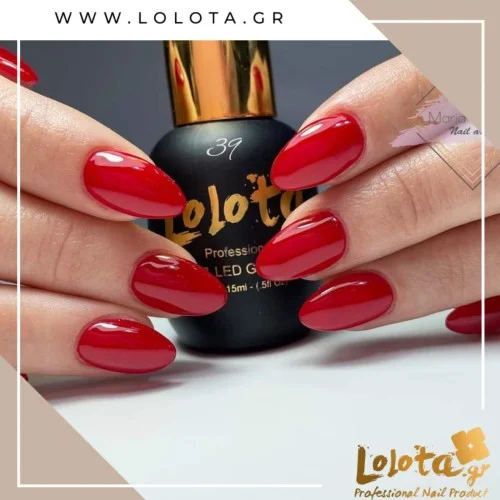 Ημιμόνιμο Επαγγελματικό Βερνίκι Lolota 15ml No039