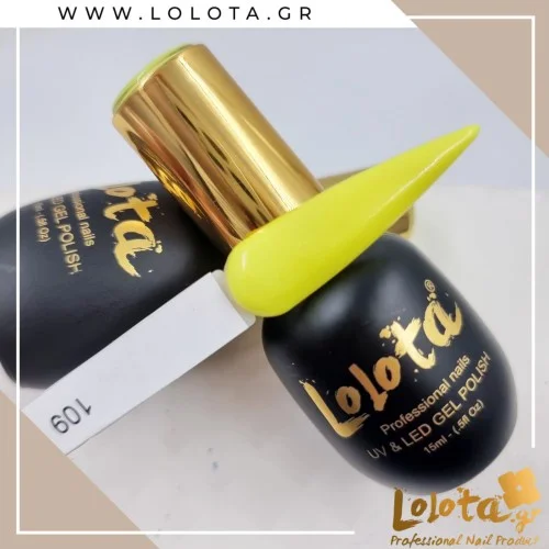 Ημιμόνιμο Επαγγελματικό Βερνίκι Lolota 15ml No109