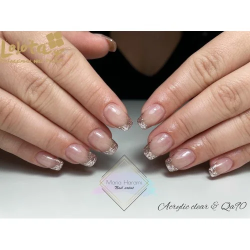 Ημιμόνιμο Glitter Επαγγελματικό Βερνίκι Lolota 15ml QA90
