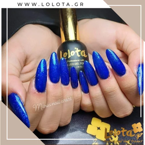 Ημιμόνιμο Glitter Επαγγελματικό Βερνίκι Lolota 15ml Q035