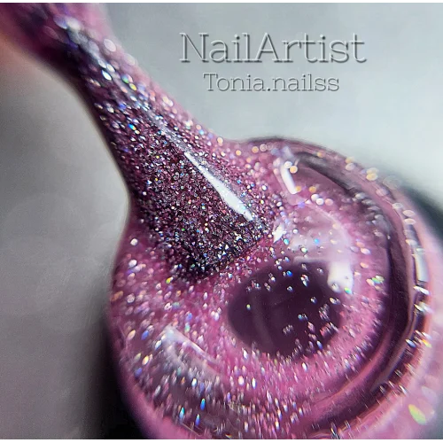 Ημιμόνιμο Glitter Επαγγελματικό Βερνίκι Lolota 15ml QB16