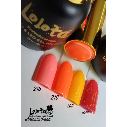 Ημιμόνιμο Επαγγελματικό Βερνίκι Lolota 15ml No209