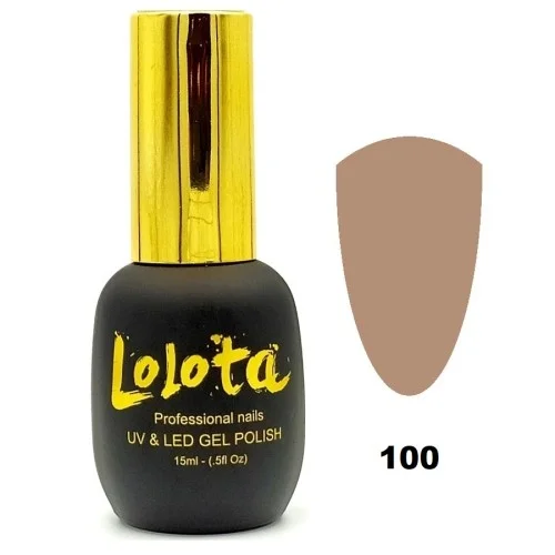 Ημιμόνιμο Επαγγελματικό Βερνίκι Lolota 15ml No100