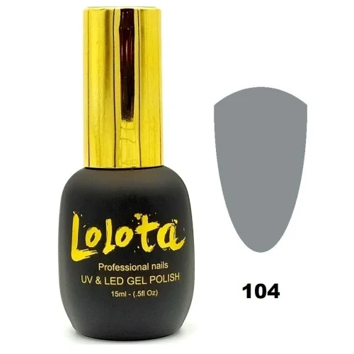Ημιμόνιμο Επαγγελματικό Βερνίκι Lolota 15ml No104