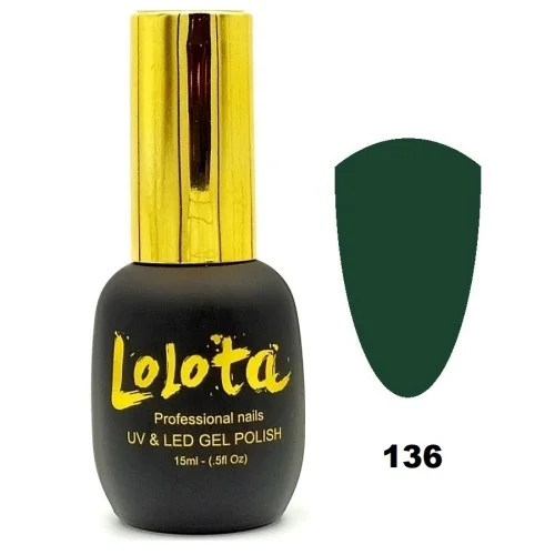 Ημιμόνιμο Επαγγελματικό Βερνίκι Lolota 15ml No136