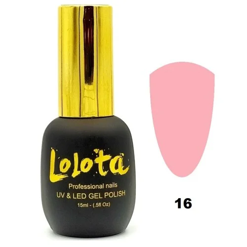 Ημιμόνιμο Επαγγελματικό Βερνίκι Lolota 15ml No16