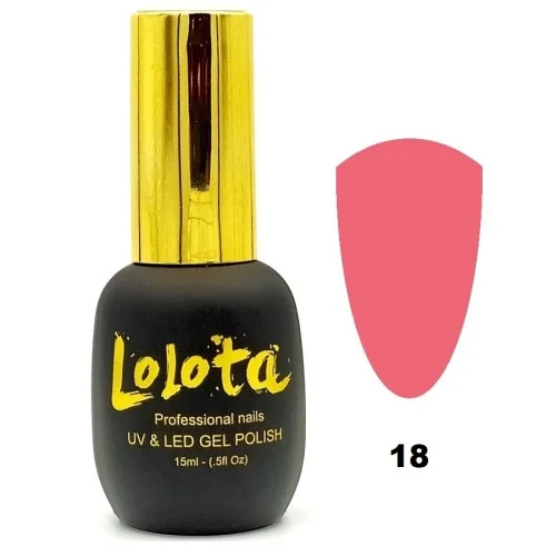 Ημιμόνιμο Επαγγελματικό Βερνίκι Lolota 15ml No18