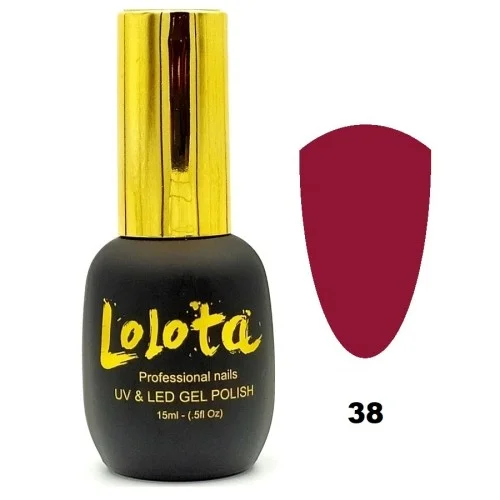 Ημιμόνιμο Επαγγελματικό Βερνίκι Lolota 15ml No38