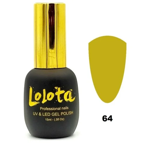 Ημιμόνιμο Επαγγελματικό Βερνίκι Lolota 15ml No64