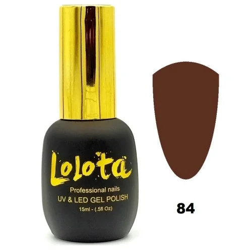 Ημιμόνιμο Επαγγελματικό Βερνίκι Lolota 15ml No84
