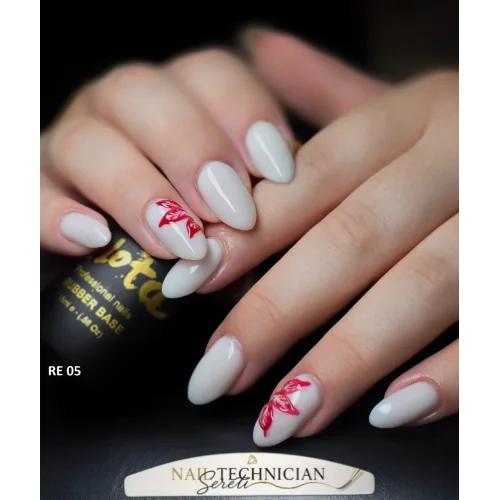 Rubber Base color milky 15ml Lolota