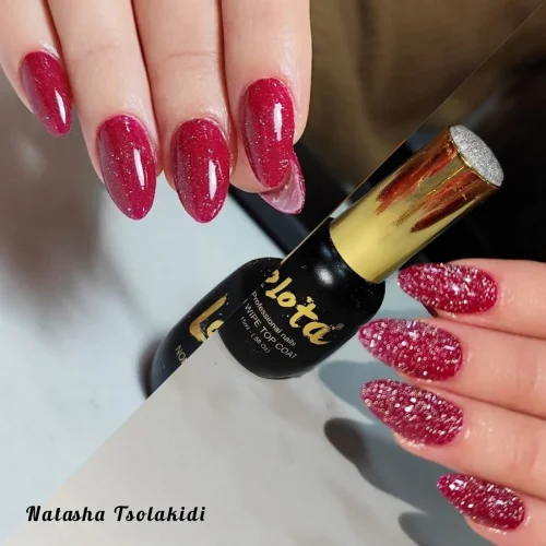 Top Coat Flash Light Non Wipe 15ml Lolota