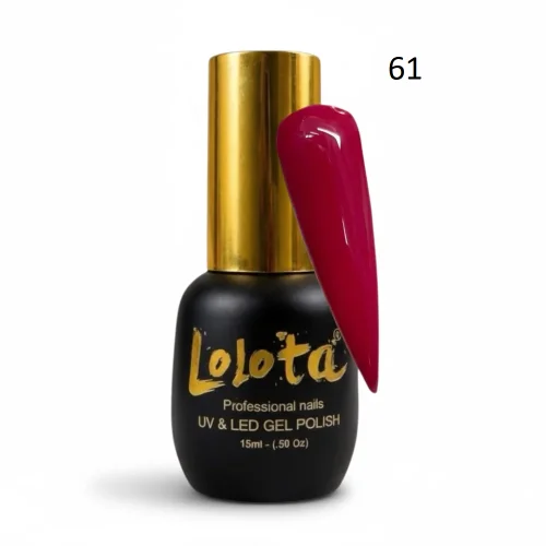 Ημιμόνιμο Επαγγελματικό Βερνίκι Lolota 15ml No61
