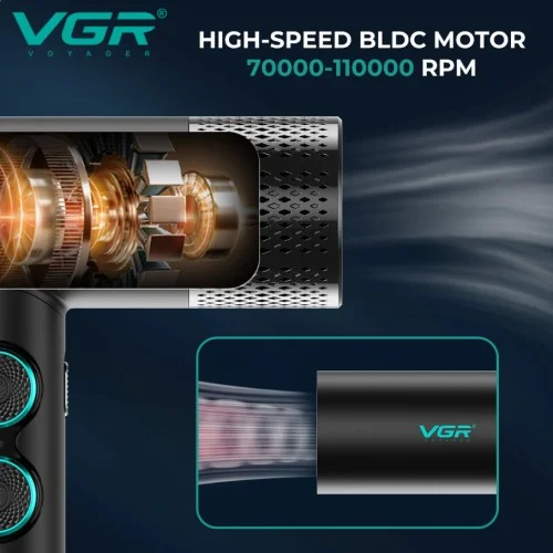 Επαγγελματικό πιστολάκι μαλλιών VGR V-401 με οθόνη LED