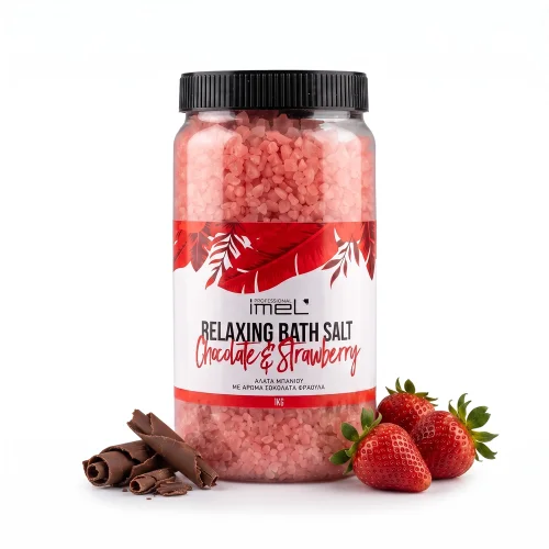 Imel Άλατα Μπάνιου Pure Relief Choco - Strawberry 1kg