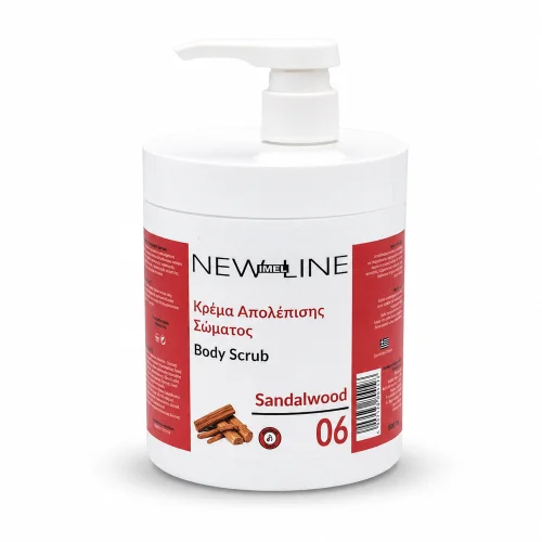 Κρέμα Απολέπισης Σώματος New Line Σανδαλόξυλο 1000ml