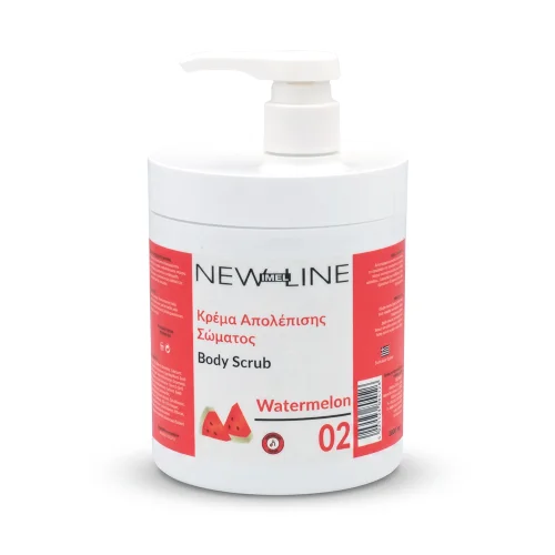 Κρέμα Απολέπισης Σώματος New Line Watermelon 1000ml
