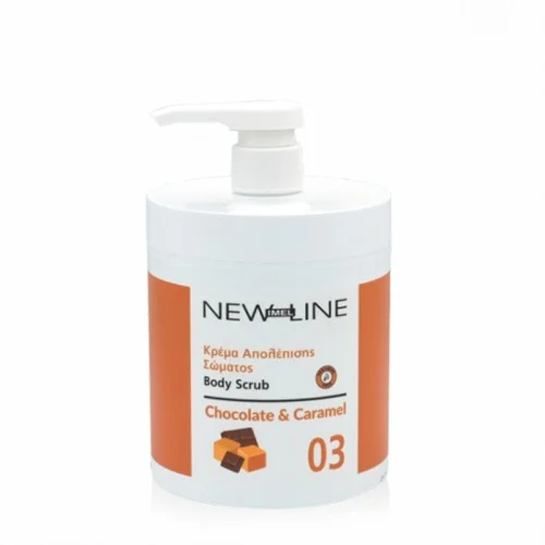 Κρέμα Απολέπισης Σώματος New Line Chocolate & Caramel 1000ml