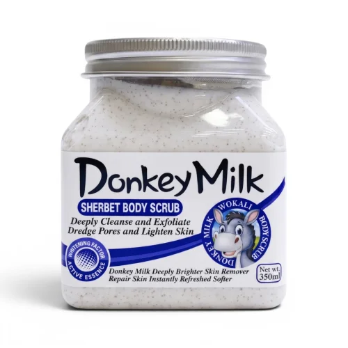 Donkey Milk Sherbet Body Scrub Wokali 350ml Μπλε