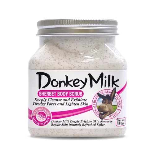 Donkey Milk Sherbet Body Scrub Wokali 350ml Ροζ
