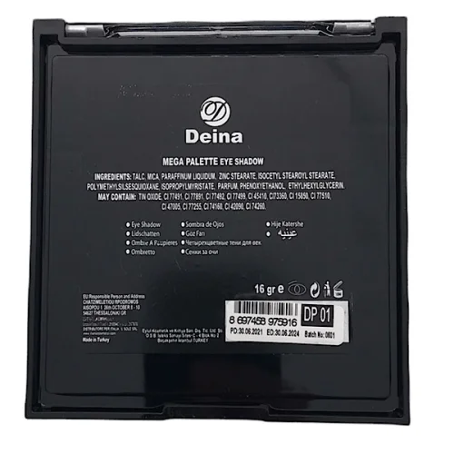 Παλέτα Σκιών Ματιών Deina Cosmetics 