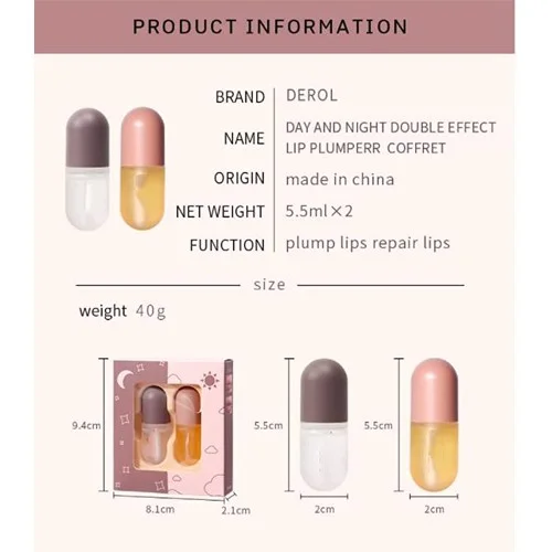 Lip Gloss για όγκο Day & Night 
