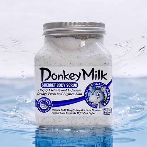 Donkey Milk Sherbet Body Scrub Wokali 350ml Μπλε