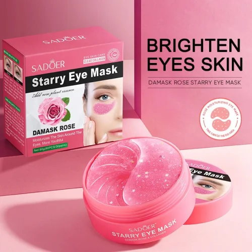 Μάσκα ματιών Rose Star γύρω από τα μάτια