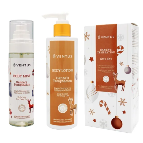 Santa Temptation Gift Set Λοσιόν Σώματος 250ml.& Body Mist 100ml Ventus 